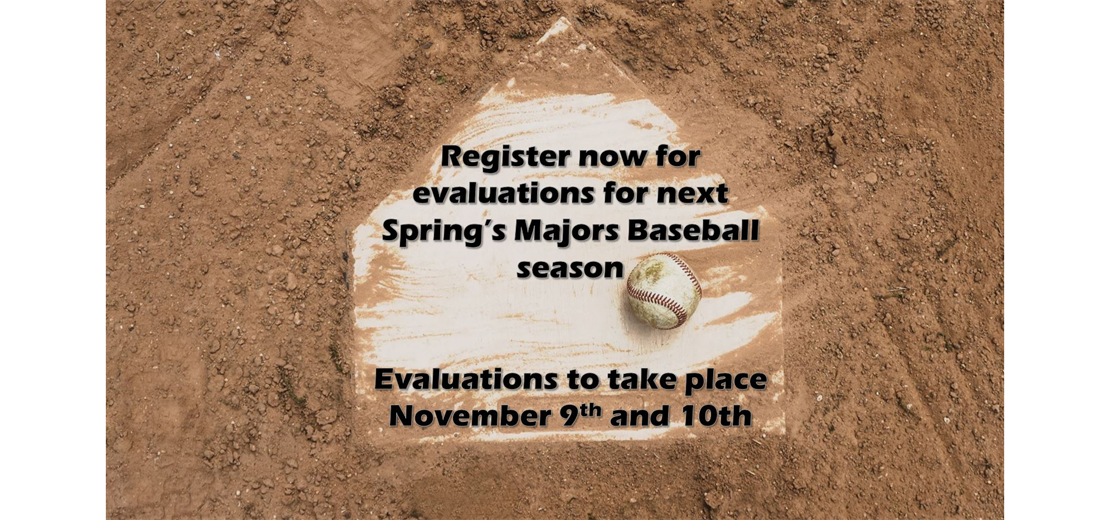 Majors Baseball Evals